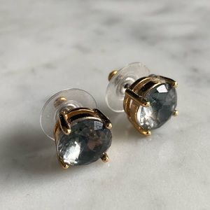 Kate Spade Smokey Crystal Post Earrings